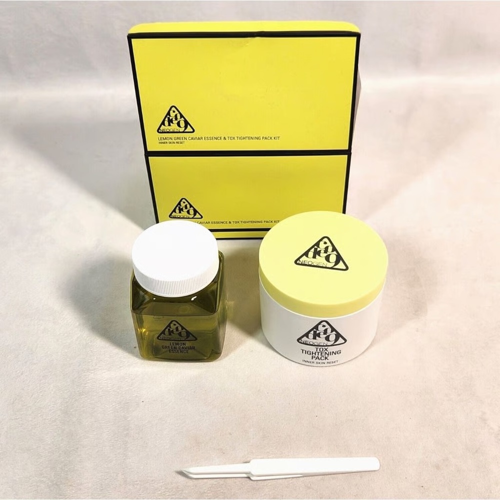 COPY - Neogen Lemon Green Caviar Essence and Tox Tightening Pack Kit Korean Cos…